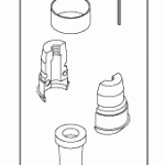 WELCH ALLYN REPLACEMENT STRAIN RELIEF BUSHING KIT