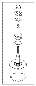 AIR TECHNIQUES REPLACEMENT SOLENOID VALVE REPAIR KIT