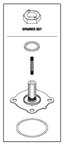 DENTAL-EZ REPLACEMENT SOLENOID VALVE REPAIR KIT 1 DENTAL-EZ REPLACEMENT SOLENOID VALVE REPAIR KIT