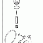 AIR TECHNIQUES REPLACEMENT SOLENOID VALVE REPAIR KIT