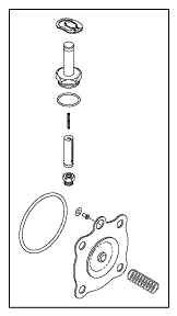 AIR TECHNIQUES REPLACEMENT SOLENOID VALVE REPAIR KIT