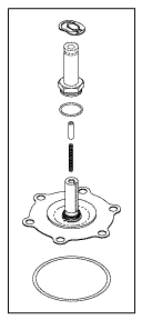 MATRX/MIDMARK REPLACEMENT SOLENOID VALVE REPAIR KIT
