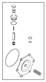 MATRX/MIDMARK REPLACEMENT SOLENOID VALVE REPAIR KIT