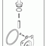 DENTAL-EZ REPLACEMENT SOLENOID VALVE REPAIR KIT