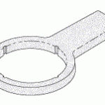 DENTAL-EZ REPLACEMENT SPANNER WRENCH