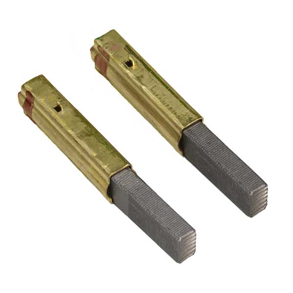 VANIMAN MOTOR BRUSHES FOR BLUE DOT MOTORS (BRASS HOUSING) (SET OF 2 FOR 1 MOTOR)