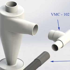 VANIMAN LARGE ACCUMULATOR TEE (1½” HOSE)