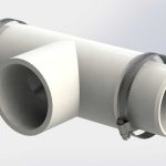 VANIMAN LARGE ACCUMULATOR TEE (3” HOSE)